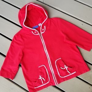 M Naughtical red/coral jacket